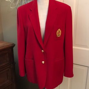 Ralph Lauren classic wool blazer
